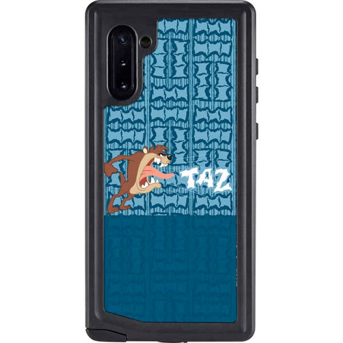 Looney Tunes Tasmanian Devil Yell Galaxy Note 10 Waterproof Case