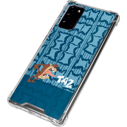 Looney Tunes Tasmanian Devil Yell Galaxy Note20 5G Clear Case