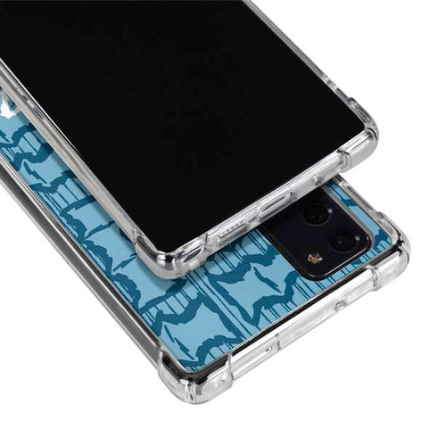 Looney Tunes Tasmanian Devil Yell Galaxy Note20 5G Clear Case