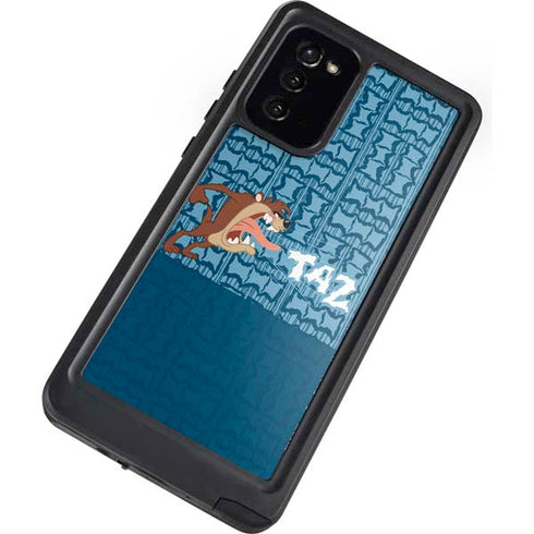 Looney Tunes Tasmanian Devil Yell Galaxy Note20 5G Waterproof Case
