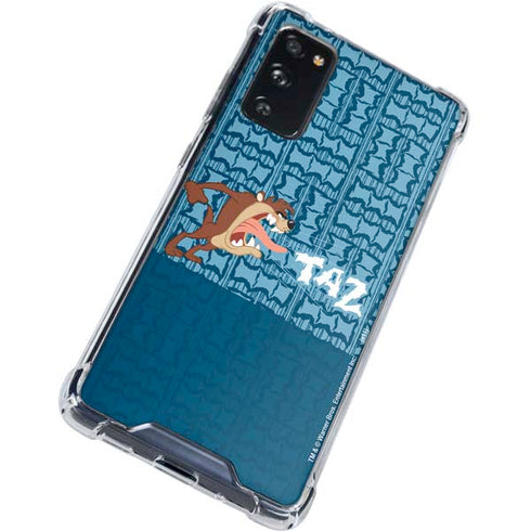 Looney Tunes Tasmanian Devil Yell Galaxy S20 FE Clear Case