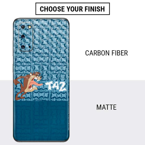 Looney Tunes Tasmanian Devil Yell Galaxy S20 Skin