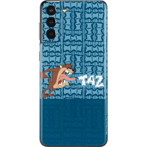 Looney Tunes Tasmanian Devil Yell Galaxy S21 Plus 5G Skin