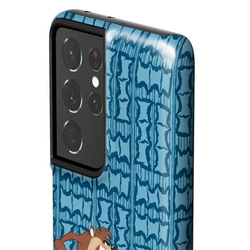 Looney Tunes Tasmanian Devil Yell Galaxy S21 Ultra 5G Pro Case