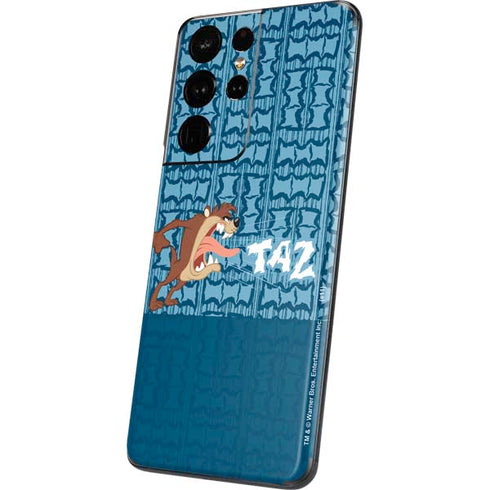Looney Tunes Tasmanian Devil Yell Galaxy S21 Ultra 5G Skin