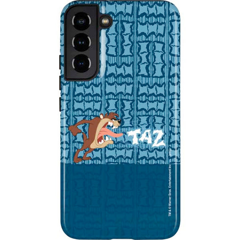 Looney Tunes Tasmanian Devil Yell Galaxy S22 Plus Pro Case