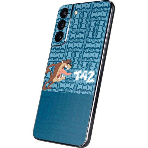 Looney Tunes Tasmanian Devil Yell Galaxy S22 Plus Skin