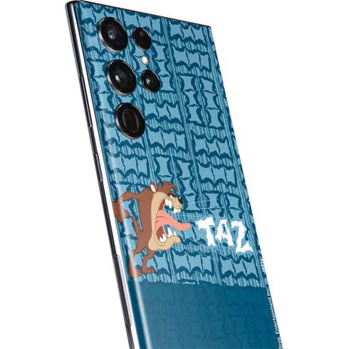 Looney Tunes Tasmanian Devil Yell Galaxy S22 Ultra Skin