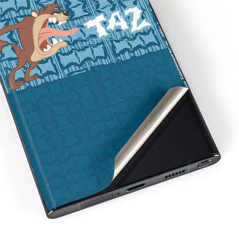 Looney Tunes Tasmanian Devil Yell Galaxy S22 Ultra Skin