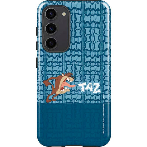 Looney Tunes Tasmanian Devil Yell Galaxy S23 Plus Pro Case