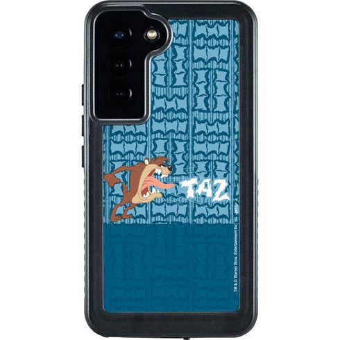 Looney Tunes Tasmanian Devil Yell Galaxy S23 Plus Waterproof Case
