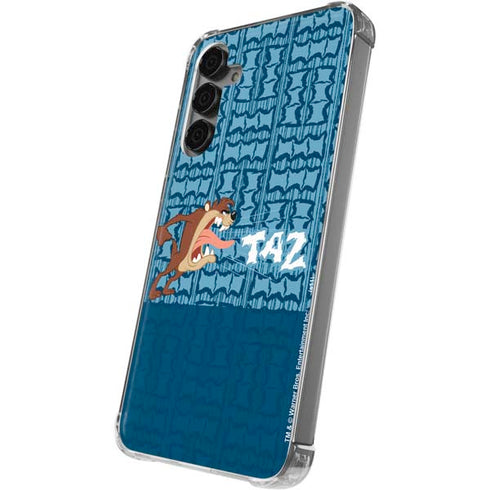 Looney Tunes Tasmanian Devil Yell Galaxy S24 Plus Clear Case