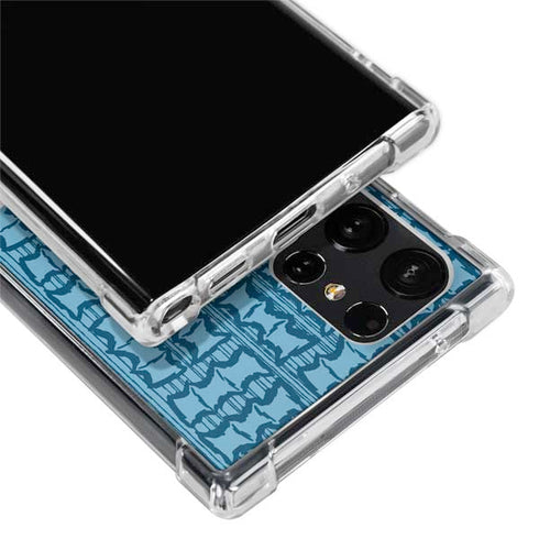 Looney Tunes Tasmanian Devil Yell Galaxy S24 Ultra Clear Case