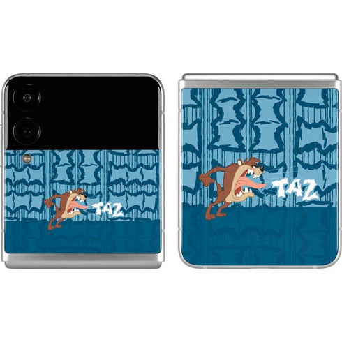Looney Tunes Tasmanian Devil Yell Galaxy Z Flip4 5G Skin