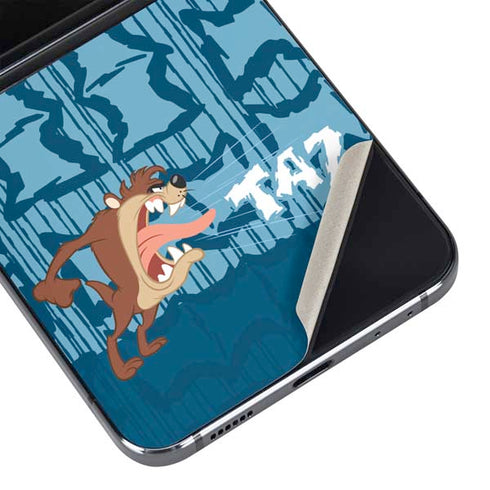 Looney Tunes Tasmanian Devil Yell Galaxy Z Flip5 5G Skin