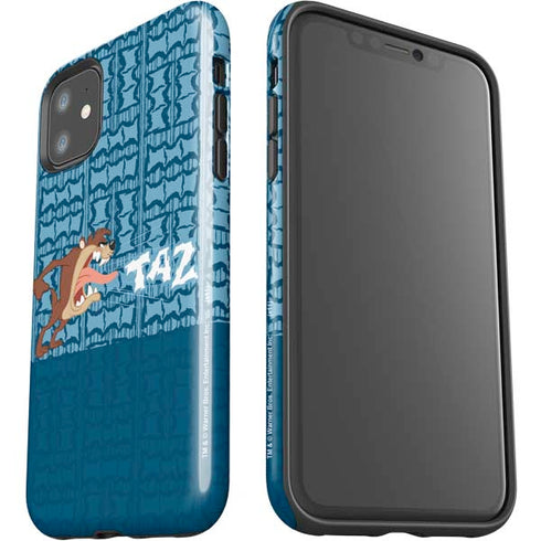 Looney Tunes Tasmanian Devil Yell iPhone 11 Impact Case