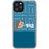 Looney Tunes Tasmanian Devil Yell iPhone 11 Pro Clear Case
