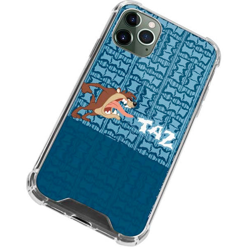 Looney Tunes Tasmanian Devil Yell iPhone 11 Pro Max Clear Case