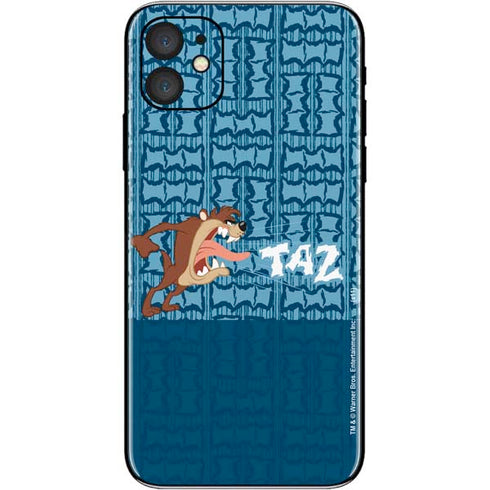 Looney Tunes Tasmanian Devil Yell iPhone 11 Skin