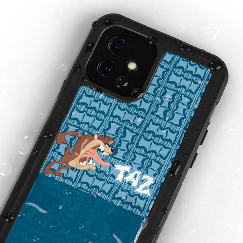 Looney Tunes Tasmanian Devil Yell iPhone 12 Mini Waterproof Case