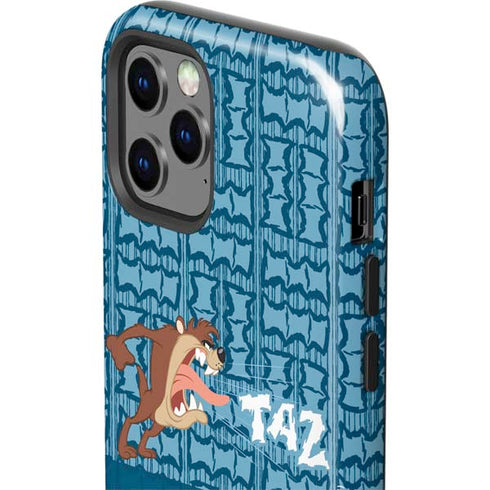 Looney Tunes Tasmanian Devil Yell iPhone 12 Pro Impact Case