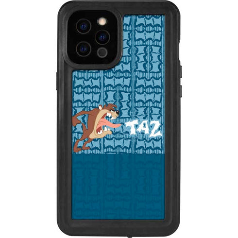 Looney Tunes Tasmanian Devil Yell iPhone 12 Pro Max Waterproof Case