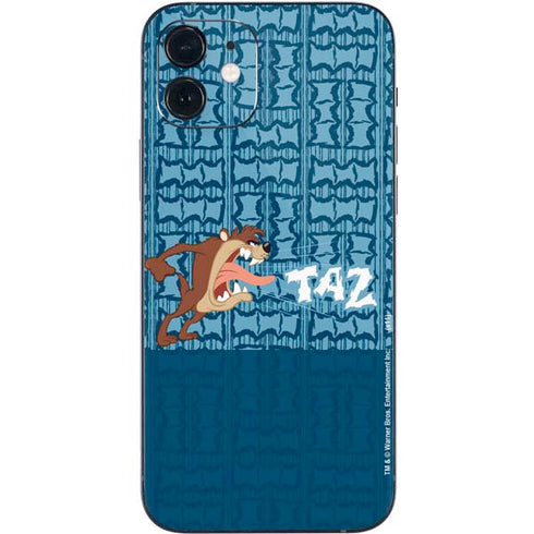 Looney Tunes Tasmanian Devil Yell iPhone 12 Skin
