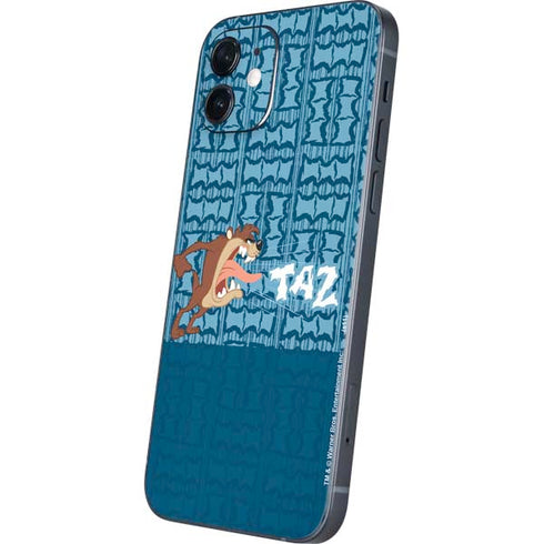 Looney Tunes Tasmanian Devil Yell iPhone 12 Skin