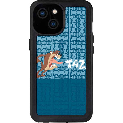 Looney Tunes Tasmanian Devil Yell iPhone 13 Mini Waterproof Case
