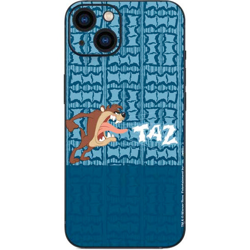 Looney Tunes Tasmanian Devil Yell iPhone 13 Skin