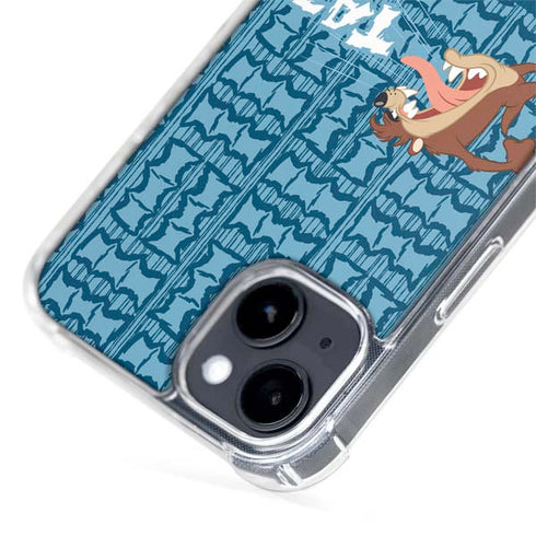 Looney Tunes Tasmanian Devil Yell iPhone 15 Plus MagSafe Case