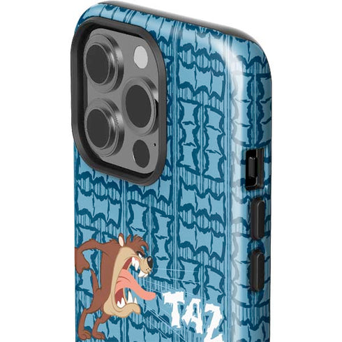 Looney Tunes Tasmanian Devil Yell iPhone 14 Pro Impact Case