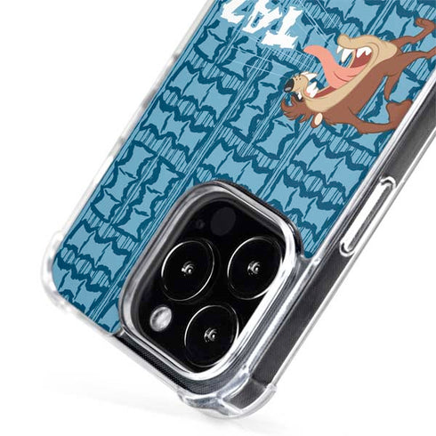 Looney Tunes Tasmanian Devil Yell iPhone 15 Pro Max MagSafe Case