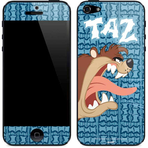 Looney Tunes Tasmanian Devil Yell iPhone 5/5s/5SE Skin