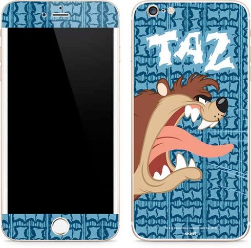 Looney Tunes Tasmanian Devil Yell iPhone 6/6s Plus Skin