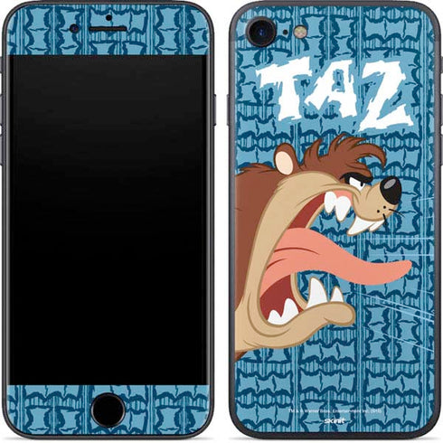 Looney Tunes Tasmanian Devil Yell iPhone 8 Skin