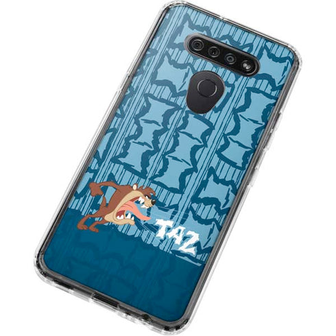 Looney Tunes Tasmanian Devil Yell LG K51/Q51 Clear Case