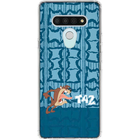 Looney Tunes Tasmanian Devil Yell LG Stylo 6 Clear Case