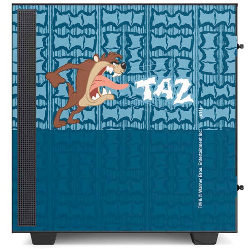 Looney Tunes Tasmanian Devil Yell NZXT H510 Compact ATX Mid-Tower Case Skin