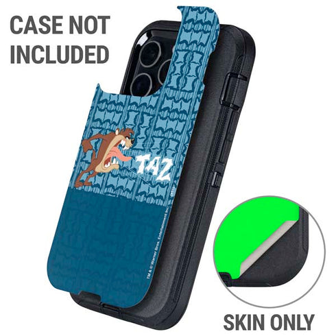 Looney Tunes Tasmanian Devil Yell Otterbox Defender iPhone Skin