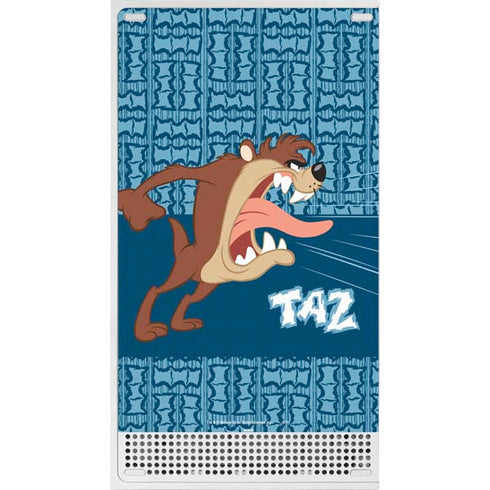 Looney Tunes Tasmanian Devil Yell Xbox Series S Console Skin