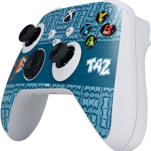 Looney Tunes Tasmanian Devil Yell Xbox Series S Controller Skin
