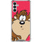 Looney Tunes Tasmanian Devil Zoomed In Galaxy A13 5G Clear Case