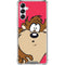 Looney Tunes Tasmanian Devil Zoomed In Galaxy A14 5G Clear Case