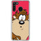 Looney Tunes Tasmanian Devil Zoomed In Galaxy A21 Clear Case