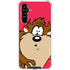 Looney Tunes Tasmanian Devil Zoomed In Galaxy A54 5G Clear Case