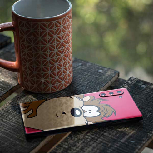 Looney Tunes Tasmanian Devil Zoomed In Galaxy Note 10 Skin