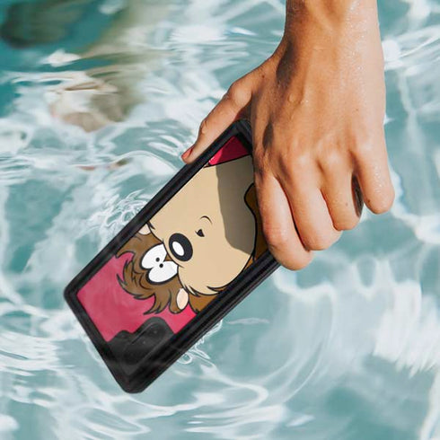 Looney Tunes Tasmanian Devil Zoomed In Galaxy Note 10 Waterproof Case