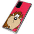 Looney Tunes Tasmanian Devil Zoomed In Galaxy Note20 5G Clear Case