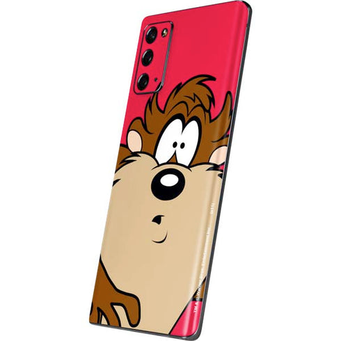 Looney Tunes Tasmanian Devil Zoomed In Galaxy Note20 5G Skin